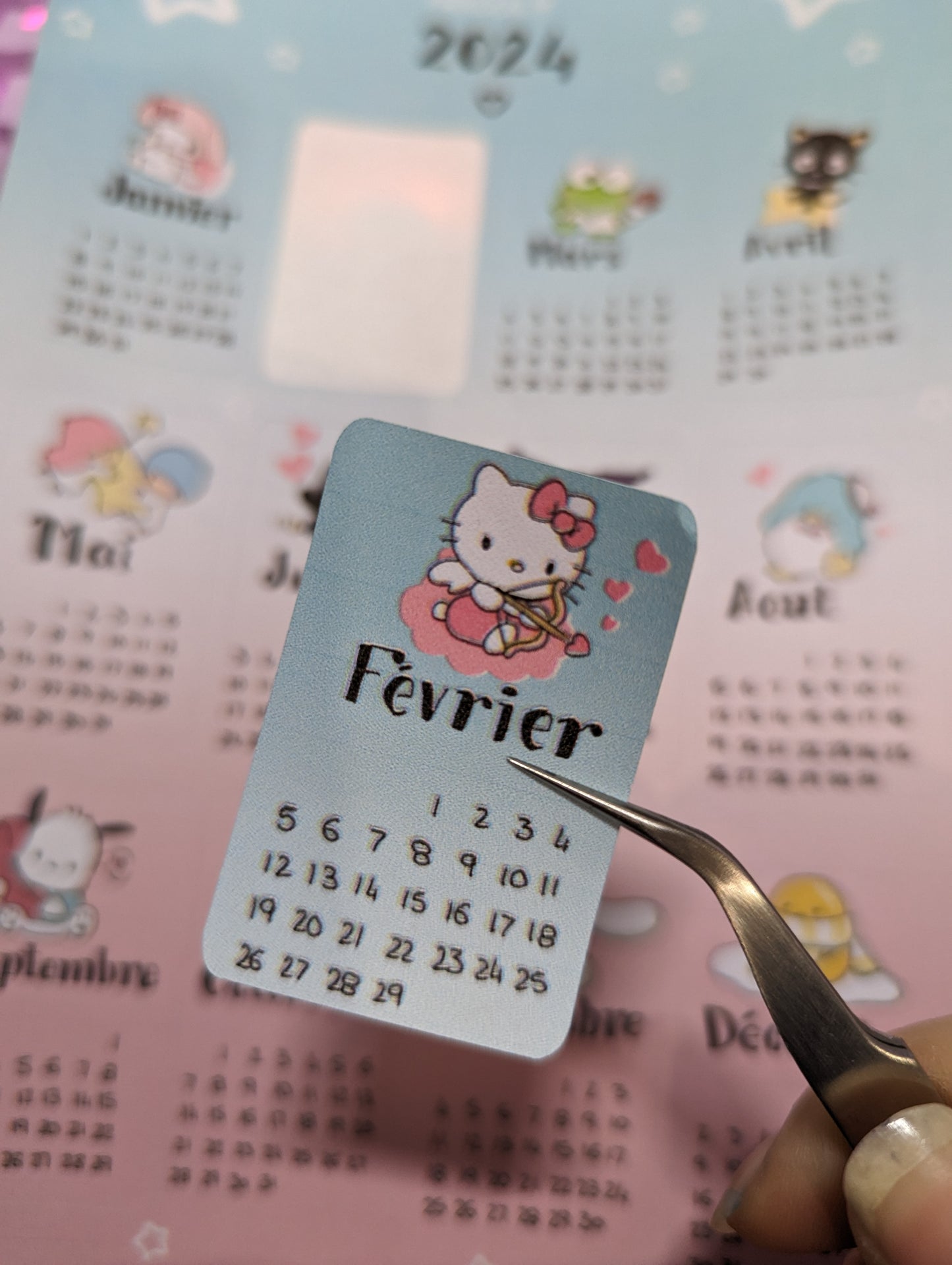 Calendrier kawaii