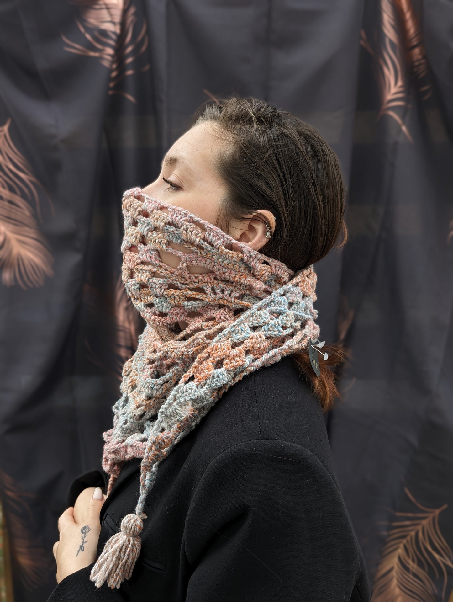 Pastel scarf