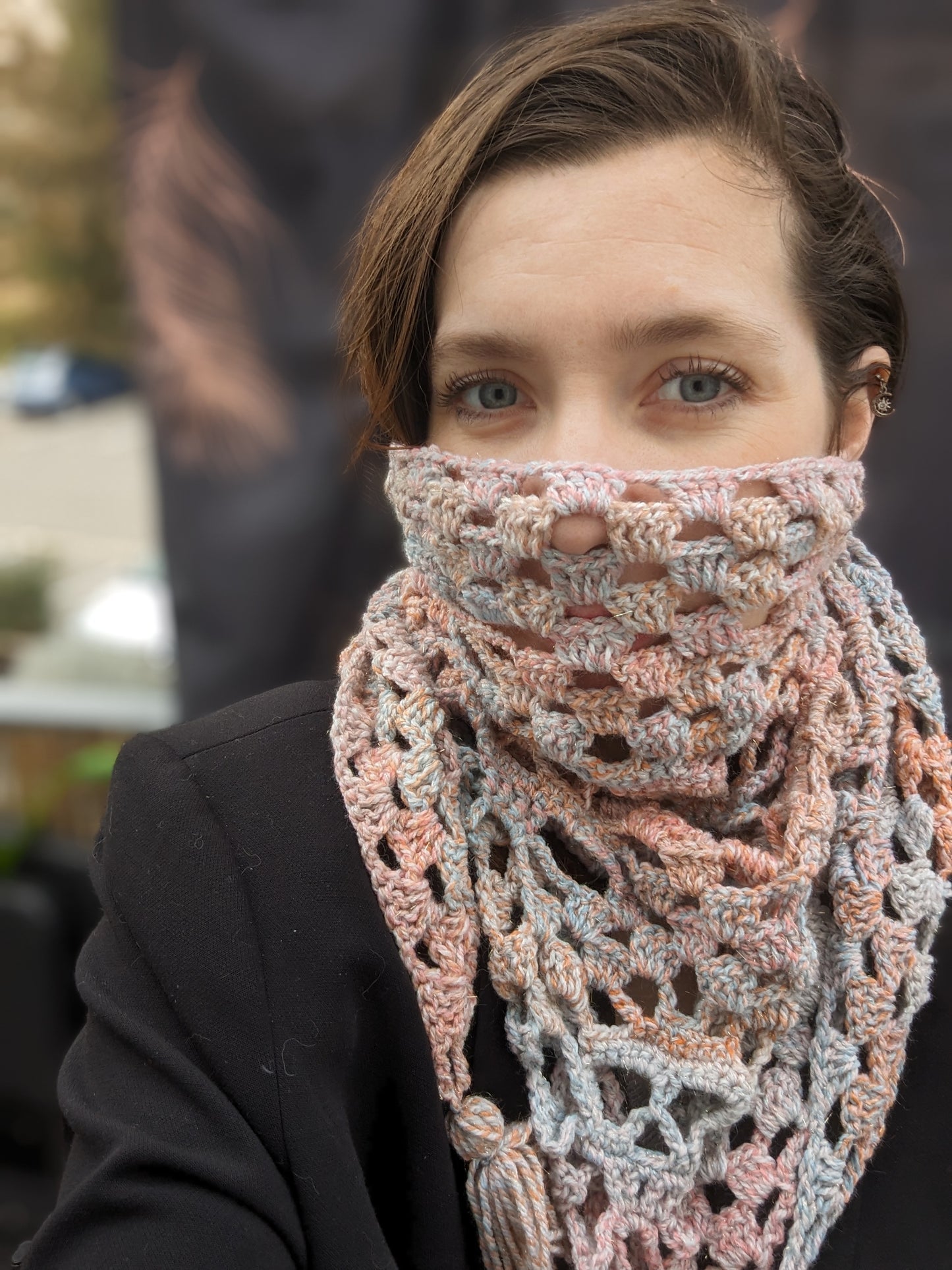 Pastel scarf
