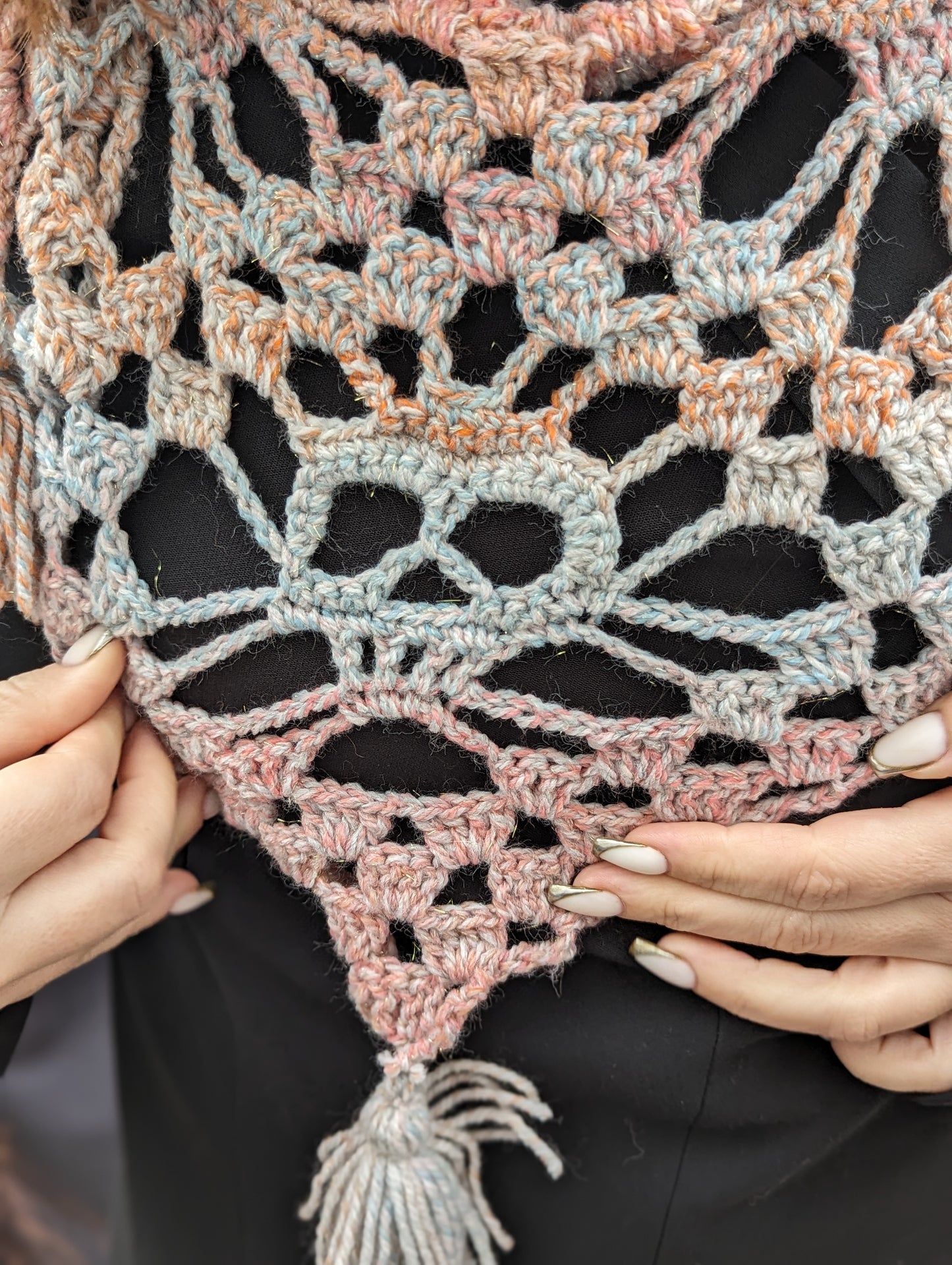 Pastel scarf