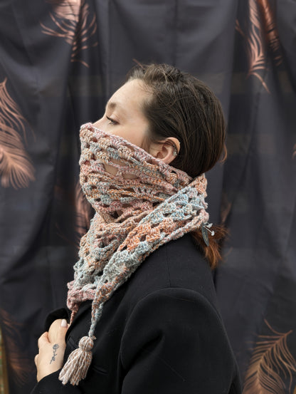 Pastel scarf