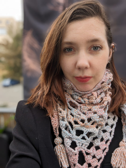 Pastel scarf